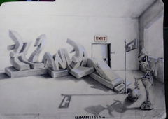 Graffiti Sketch - Photo by Rain718 - Rain718, igkcru, blackbookstudies (2019)