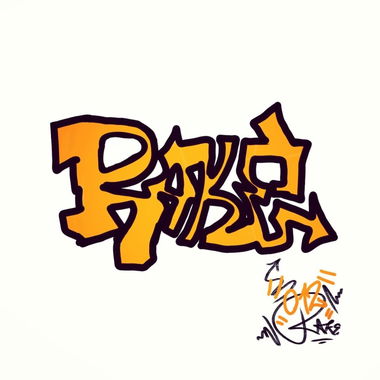 Graffiti Sketch in South africa - Photo by Rake012