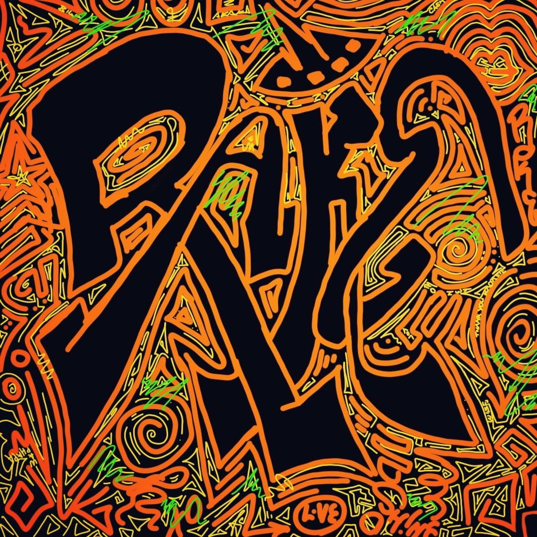 Graffiti Sketch in South africa - Photo by Rake012