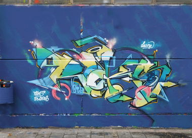 Graffiti Wall in Münster - Photo by Raks2 - Raks2, Graffiti, Münster (2013)
