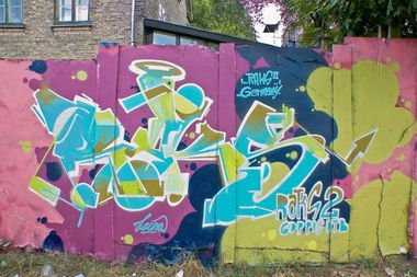 Graffiti Wall - Photo by Raks2 - Raks2, Otb, Gdp (2013)