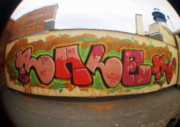 Graffiti Bombing - Photo by Raler