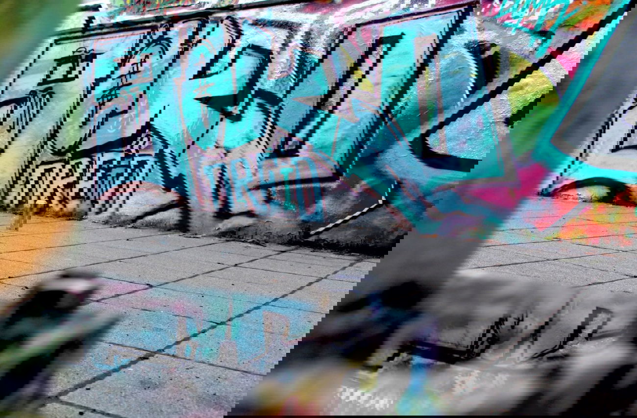 Graffiti Wall - Photo by RalfFett - Sako, DREID, Cautz (2015)