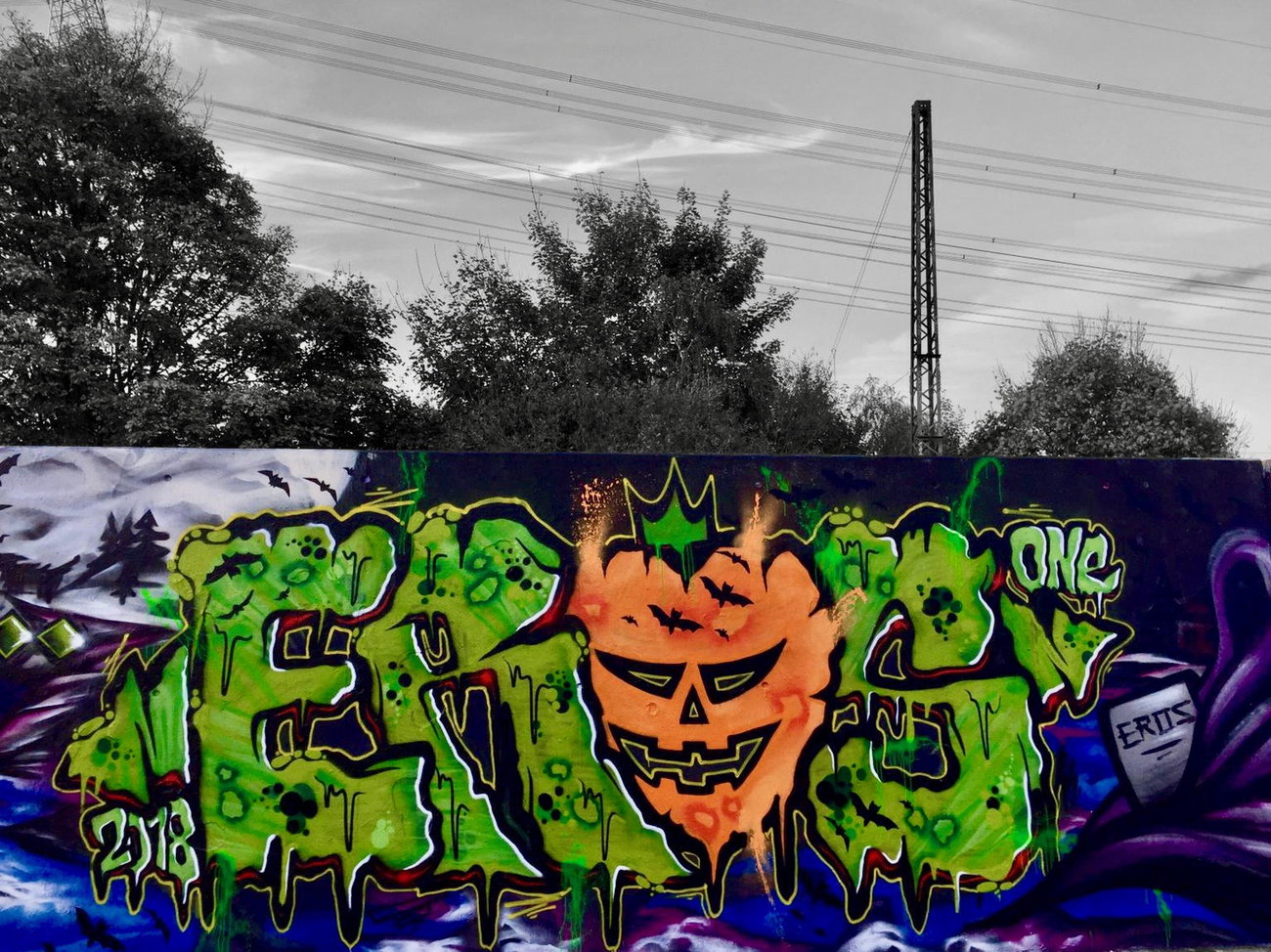 Graffiti Wall - Photo by Ramazzotti - graffiti, Hamburg, wilhemsburg (2019)