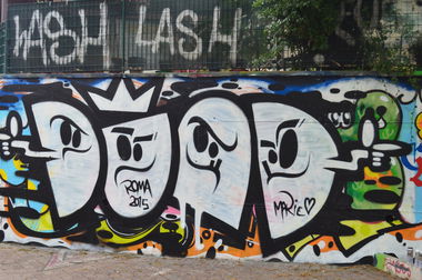 Graffiti Wall - Photo by Ramazzotti - rom, graffiti, quickone