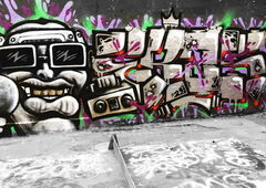 Graffiti Wall - Photo by Ramazzotti - eros, graffiti, köln (2018)