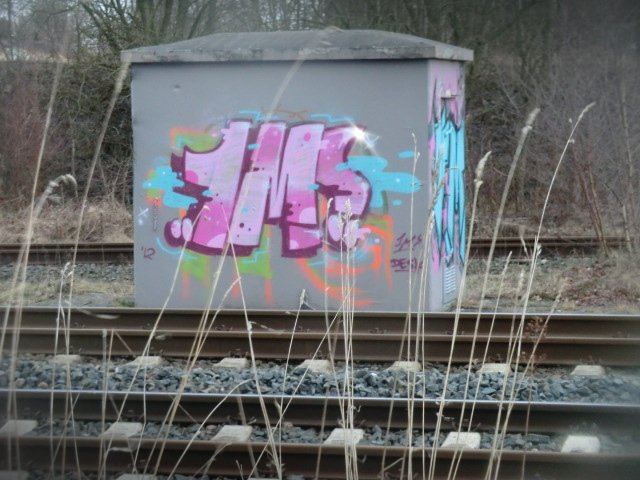 Graffiti Wall - Photo by Rames - 1M, desk (2012)