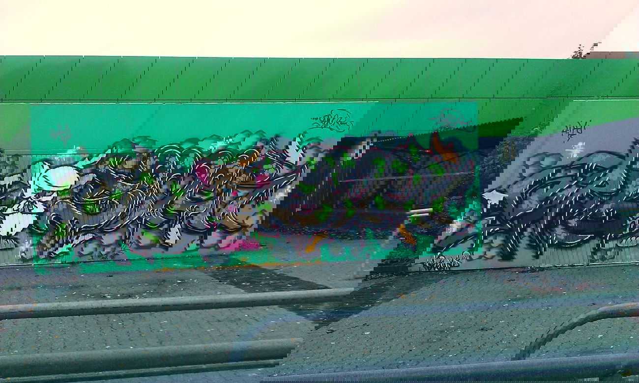 Graffiti Wall - Photo by Rames - kerk, somer, tmk