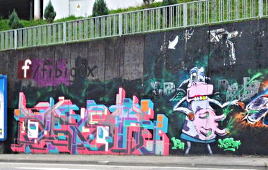 Graffiti Wall - Photo by Rames - kasin, igm, pirmasens
