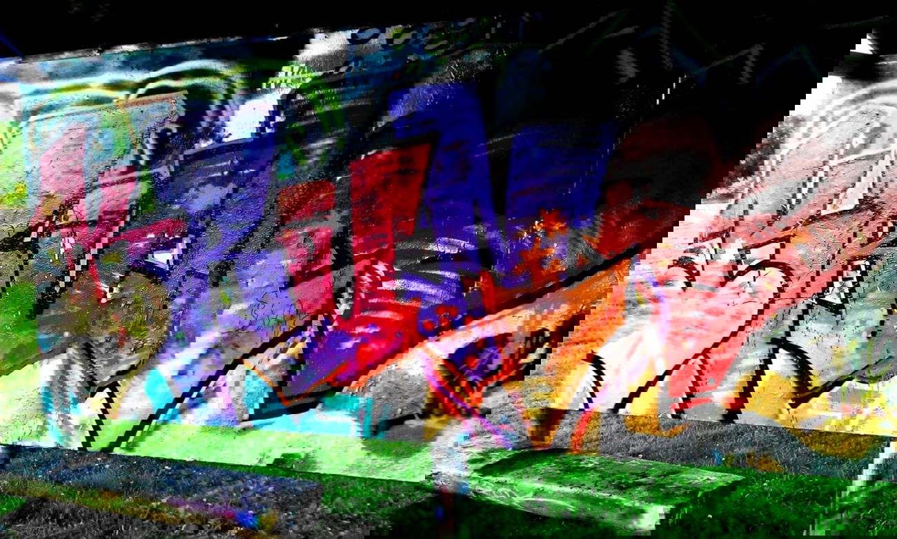 Graffiti Wall - Photo by Rames - kruno, dbk (2013)