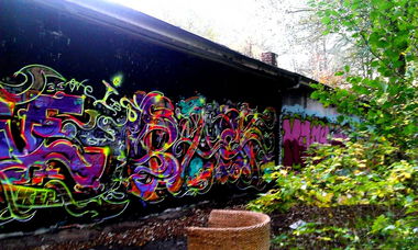 Graffiti Wall in Hamburg - Photo by Rames - back, ker, wildstyle