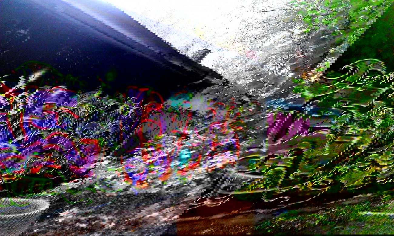 Graffiti Wall in Hamburg - Photo by Rames - back, ker, wildstyle