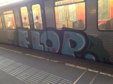 Graffiti Train in Niederlande - Photo by Rames - flop
