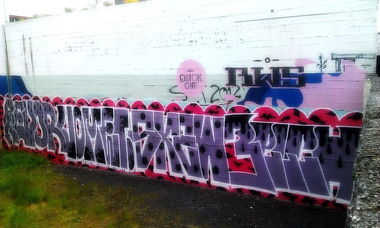 Graffiti Wall in Rekjavik - Photo by Rames - island, fevor, uomet