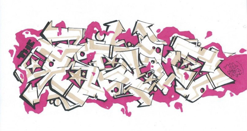Graffiti Sketch - Photo by Randy_OSK