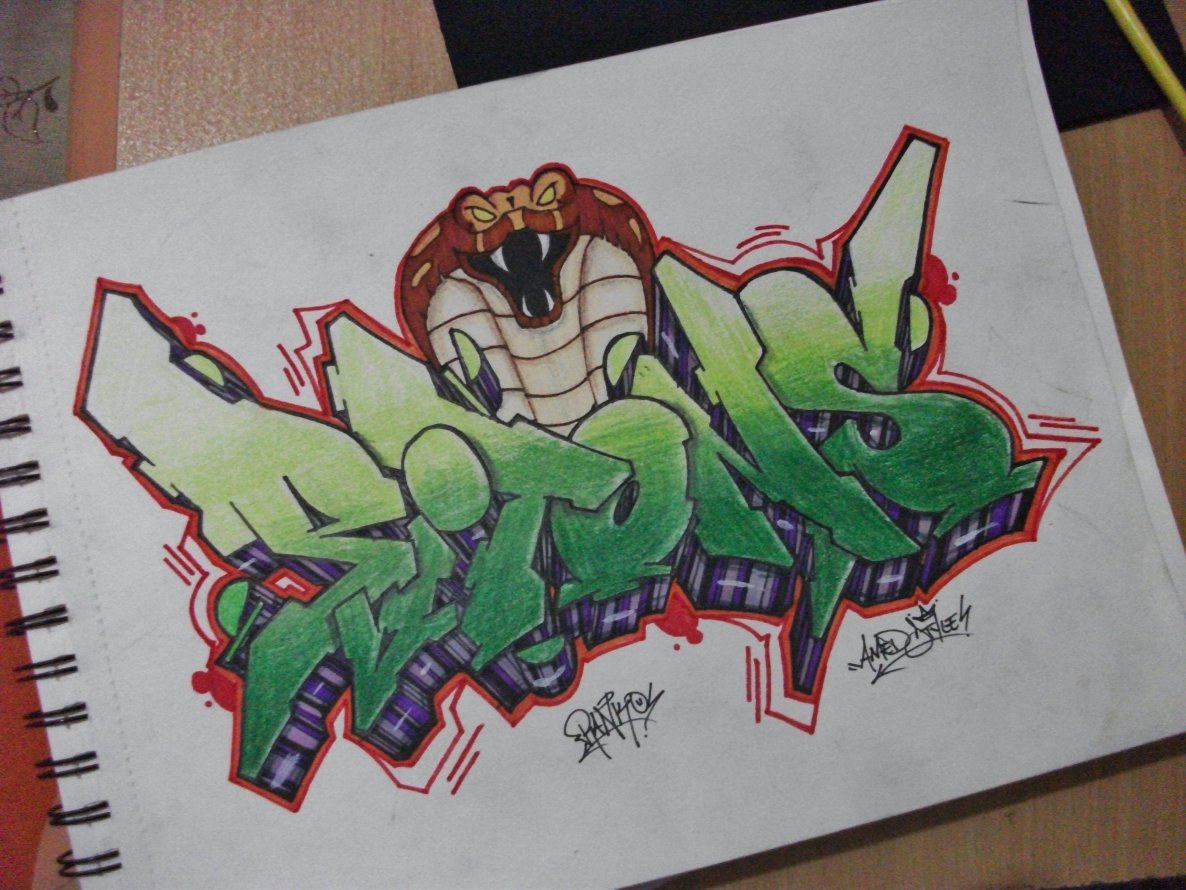 Graffiti Sketch - Photo by Ranko - Rank, rankus, ranko