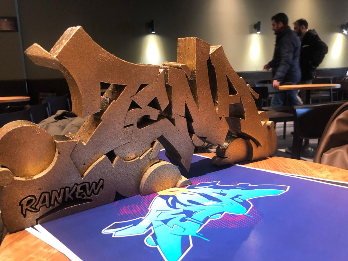 Graffiti Sketch - Photo by Ranko - wiper, rank, sketch