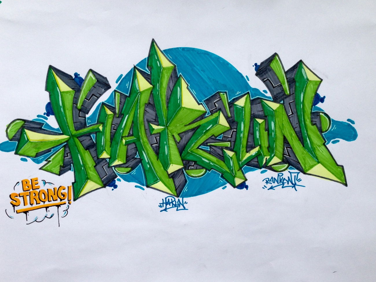 Graffiti Sketch - Photo by Ranko (2017)