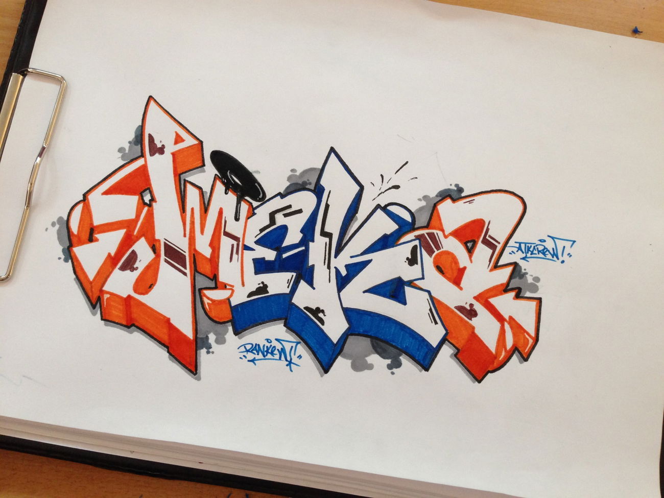 Graffiti Sketch - Photo by Ranko (2017)