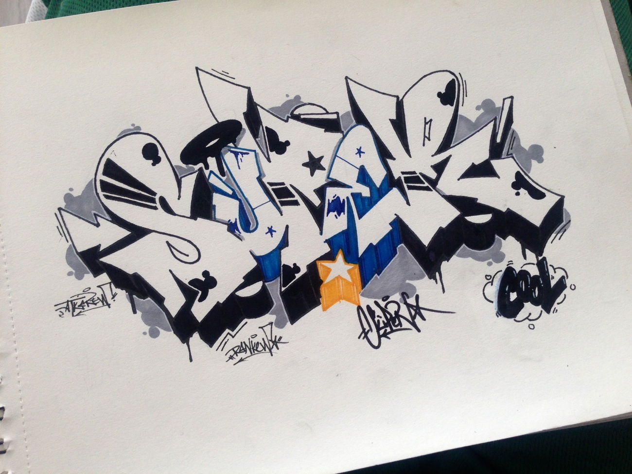 Graffiti Sketch - Photo by Ranko (2016)