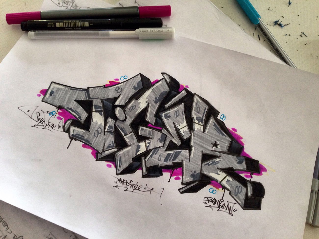 Graffiti Sketch - Photo by Ranko - style, rank, ranko (2017)