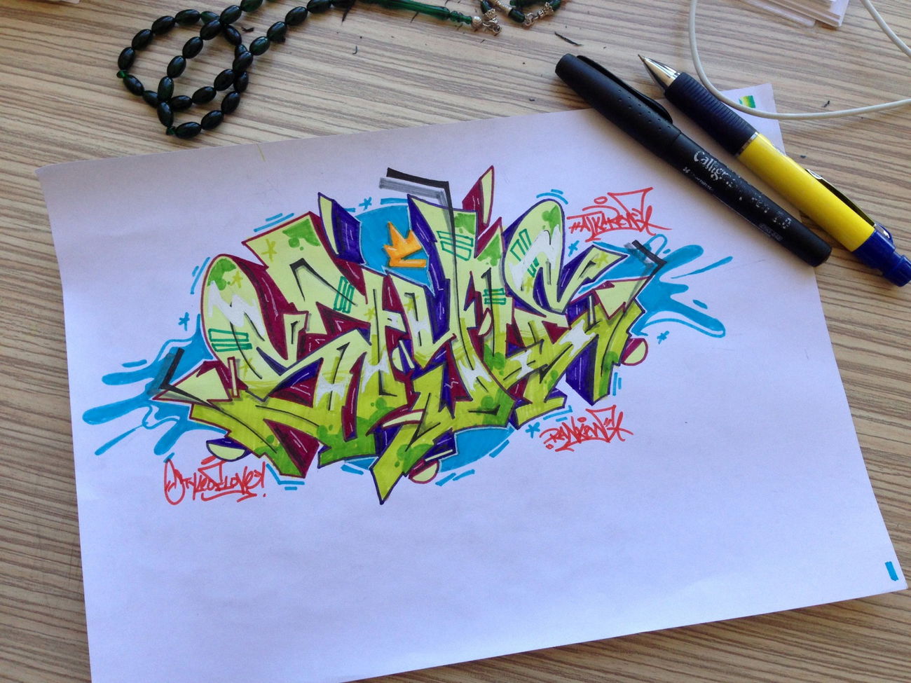 Graffiti Sketch - Photo by Ranko - style, simple, sketch (2016)