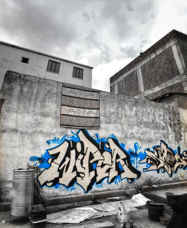 Graffiti Wall - Photo by Ranko - wiper, rank, sketch