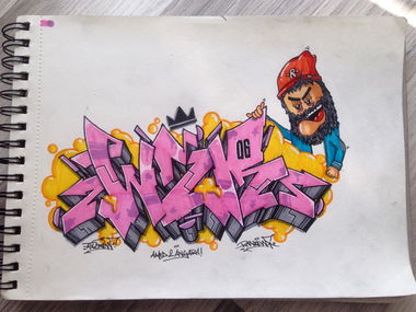 Graffiti Sketch - Photo by Ranko (2017)