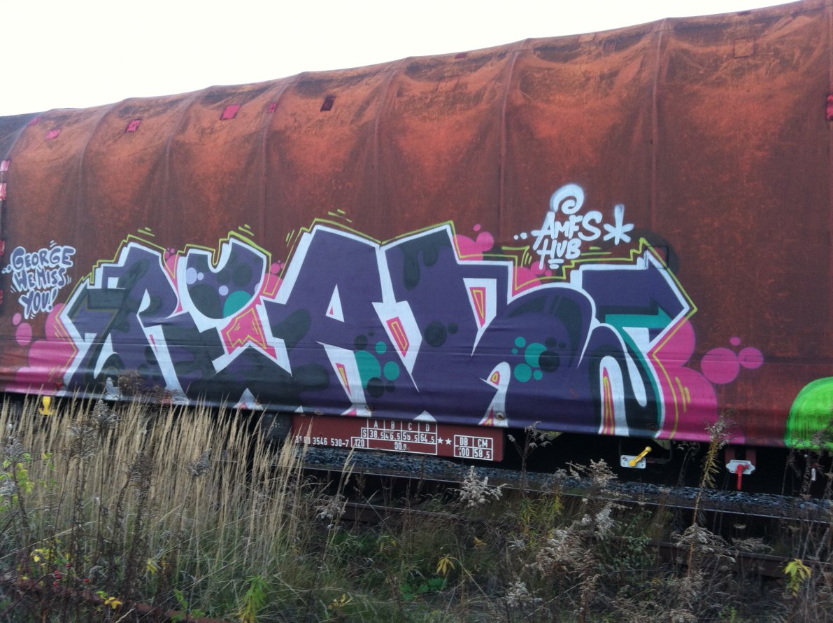 Graffiti Train - Photo by Raptor