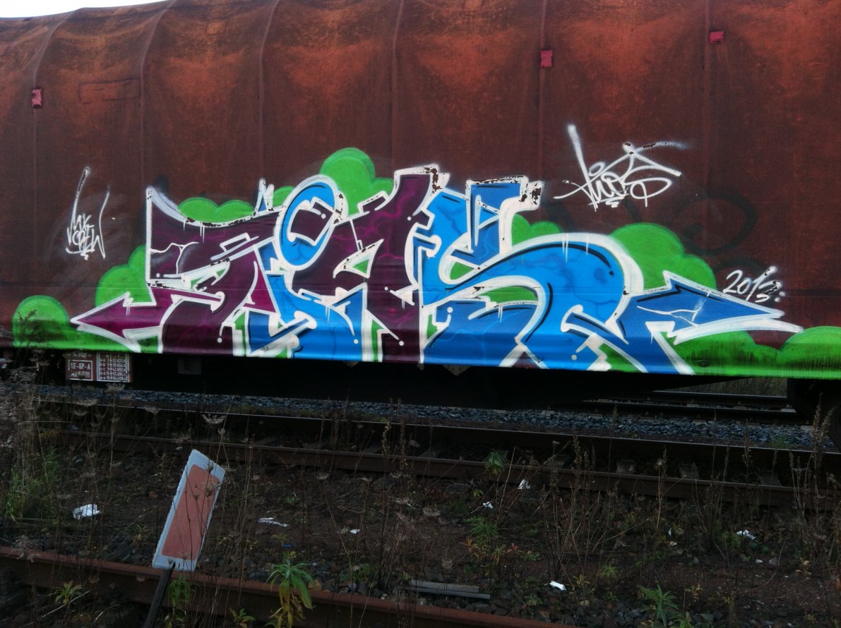 Graffiti Train - Photo by Raptor
