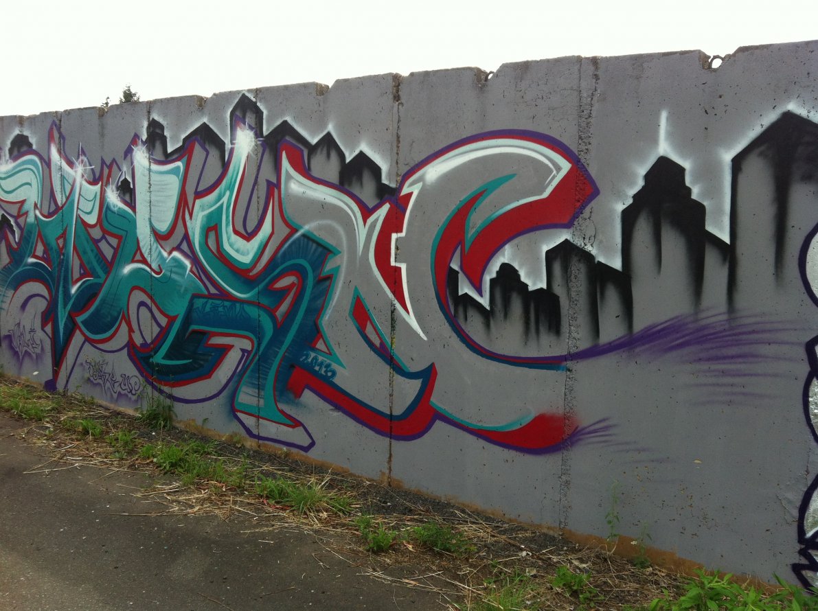 Graffiti Wall in Kyffhäuserland - Photo by Raptor