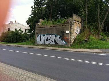 Graffiti Bombing - Photo by Raptor - uck