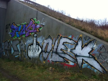 Graffiti Wall - Photo by Raptor