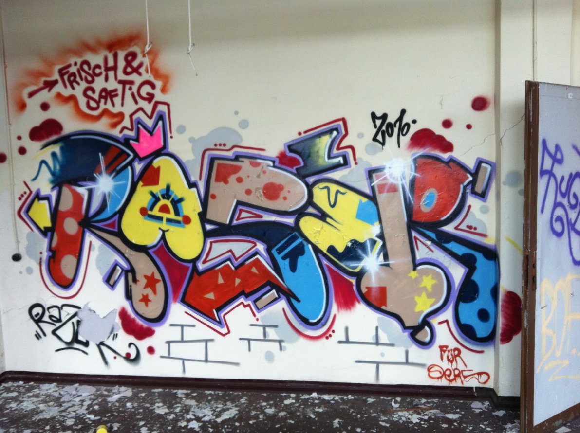 Graffiti Wall - Photo by Raptor