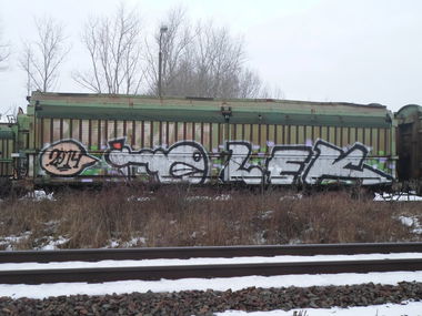 Graffiti Train - Photo by Raptor