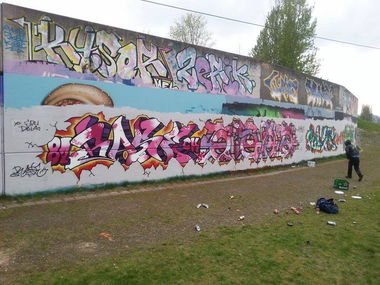 Graffiti Wall - Photo by RaseTwo - RaseTwo, GSKS (2014)