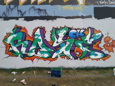 Graffiti Wall - Photo by RaseTwo - RaseTwo, CK (2014)