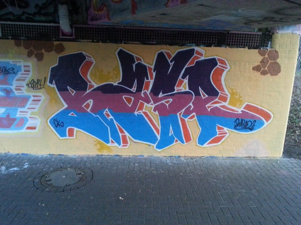 Graffiti Wall in Buxtehude - Photo by RaseTwo - RaseTwo, Ck (2014)