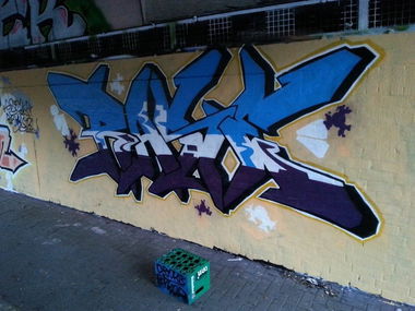 Graffiti Wall in Hamburg - Photo by RaseTwo - RaseTwo, Ck (2014)