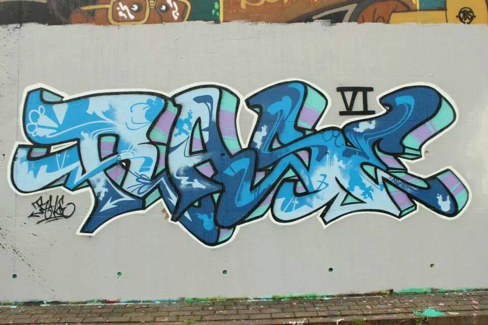Graffiti Wall - Photo by RaseTwo - RASE2 (2014)