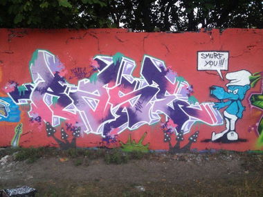 Graffiti Wall - Photo by RaseTwo - RASE, TOBO (2014)