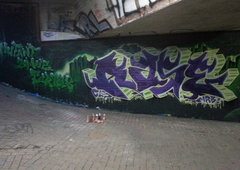 Graffiti Wall - Photo by RaseTwo