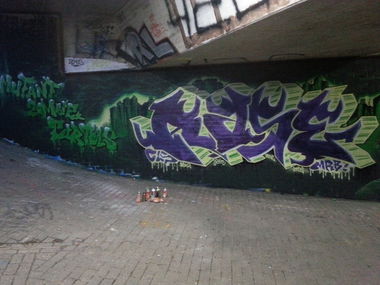 Graffiti Wall - Photo by RaseTwo