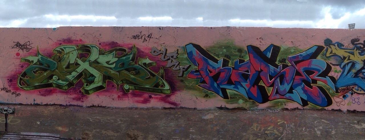 Graffiti Wall - Photo by RaseTwo - ZOXES, RASE (2014)
