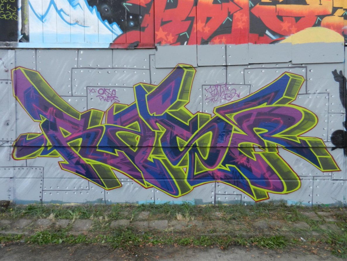 Graffiti Wall - Photo by RaseTwo - Rase, MRB, CLS (2014)