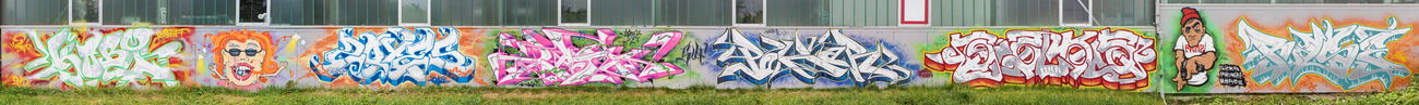 Graffiti Wall - Photo by RaseTwo - KOBI, EDU, ZOXES