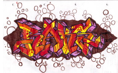 Graffiti Sketch - Photo by RaskOne88