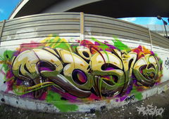 Graffiti Wall - Photo by Rasko - rasko, graffiti, writer