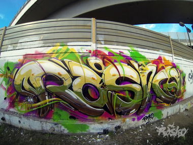 Graffiti Wall - Photo by Rasko - rasko, graffiti, writer