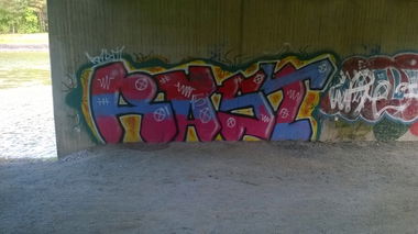 Graffiti Wall - Photo by Rastrf - rf, Rast, Lüneburg